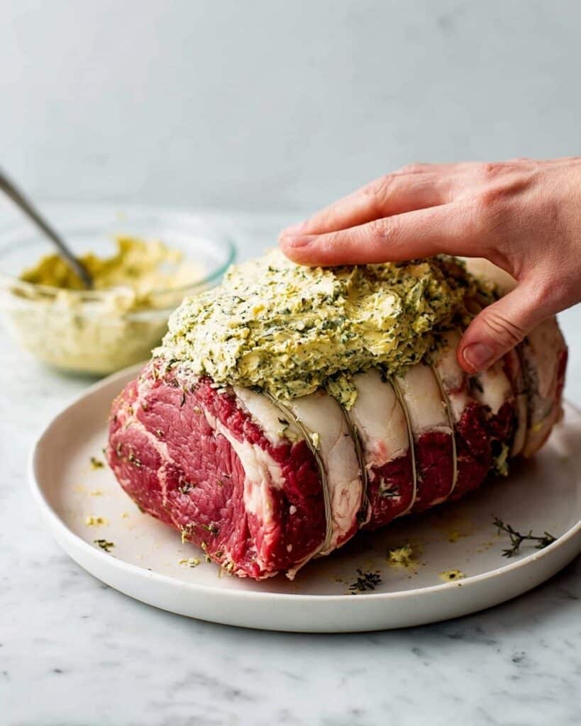 Best No-Fail Garlic Herb Crust Prime Rib | Juicy & Flavorful