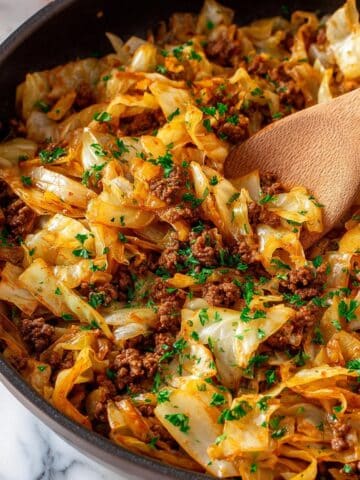 Ground Beef and Cabbage Stir-Fry in 20 Minutes Recipe