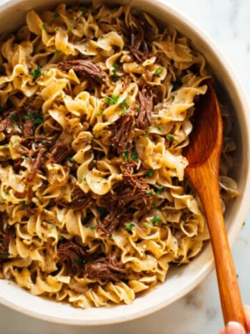 Grandma's Beef and Noodles Recipe
