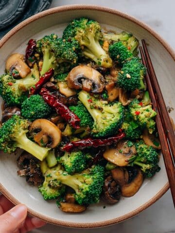 Broccoli and Mushroom Stir Fry Recipe