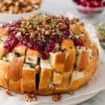 Cranberry Brie Pull Apart Bread Recipe