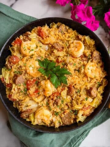 Cabbage Shrimp Jambalaya Recipe