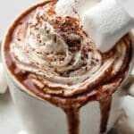 Creamy Hot Chocolate with Marshmallow Topping Recipe