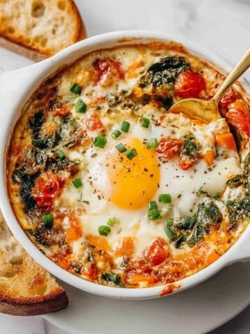 Baked Feta Eggs Recipe