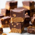 Double Chocolate Peanut Butter Fudge