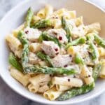 Creamy Chicken and Asparagus Pasta Recipe