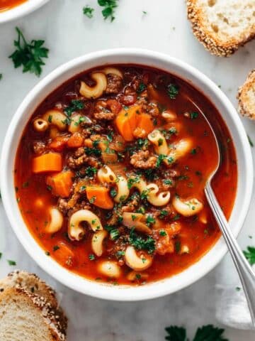 Hearty Italian Sausage Spinach Soup Recipe