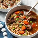 Instant Pot Beef and Barley Soup Recipe