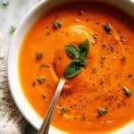 High Protein Cottage Cheese Tomato Soup Recipe