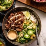 Crockpot Chipotle Pineapple Pot Roast Bowls Recipe
