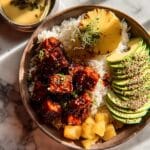 Chipotle Pineapple Chicken with Bang Bang Sauce Recipe