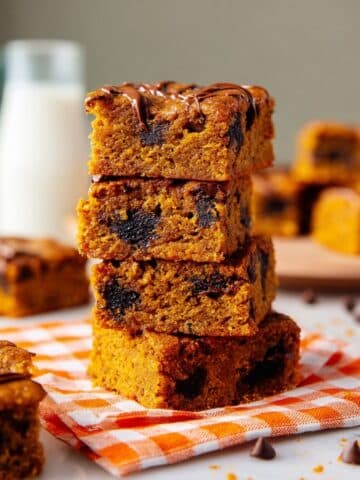 Pumpkin Chocolate Chip Bars Recipe