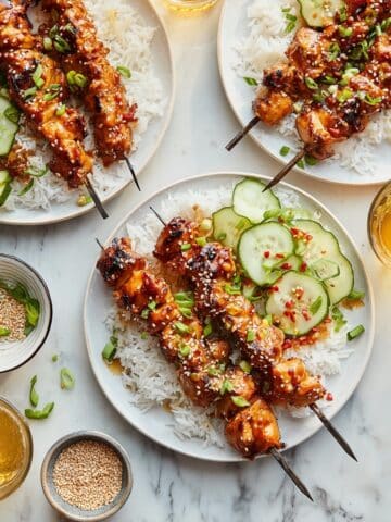Sesame Chicken Kabobs Recipe