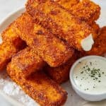 Crispy and Spicy Nashville Hot Mozzarella Sticks Recipe