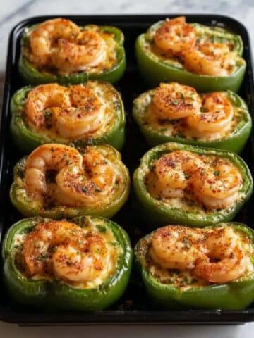 Fiery Cajun Shrimp Stuffed Jalapeños Recipe