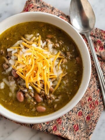 Quick & Easy Green Chile Stew Recipe