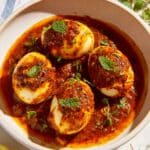 Viral TikTok Cajun Boiled Eggs with Spicy Garlic Broth Recipe