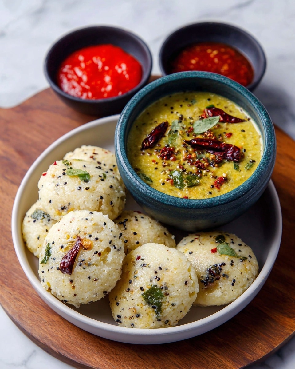 Aloo Idli Recipe | Soft and Fluffy Potato Semolina Idli Recipe - Recipe Image