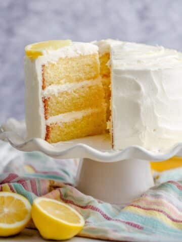 Lemon Cheesecake Cake Recipe