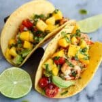 Fish Tacos with Chipotle Mango Salsa Recipe