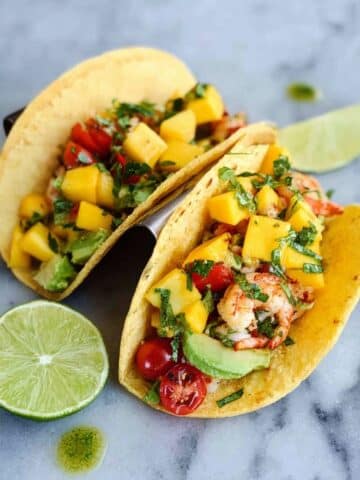 Fish Tacos with Chipotle Mango Salsa Recipe