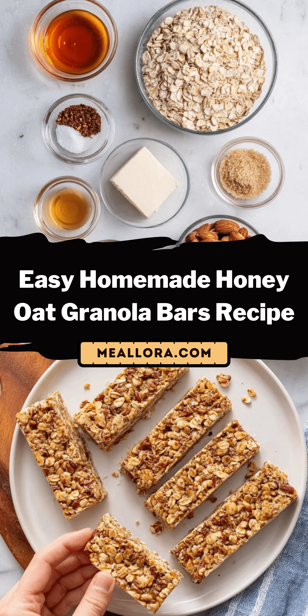 Honey Oat Granola Bars Recipe: Irresistibly Chewy & Healthy