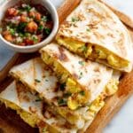Simple Breakfast Quesadillas Recipe