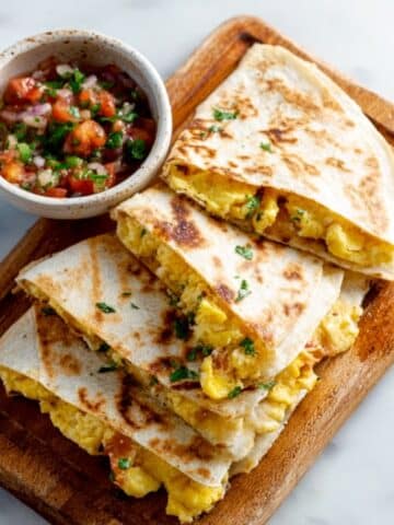 Simple Breakfast Quesadillas Recipe