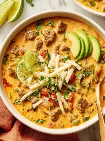 Creamy Taco Soup (Low Carb/Keto) Recipe