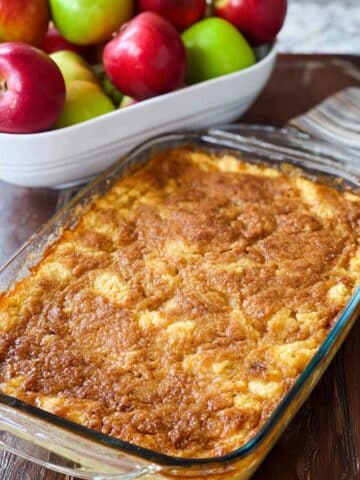 Caramel Apple Dump Cake Recipe