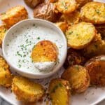 Crispy Roasted Parmesan Potatoes Recipe