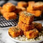 Crispy Cheesy Sweet Potato Bites Recipe