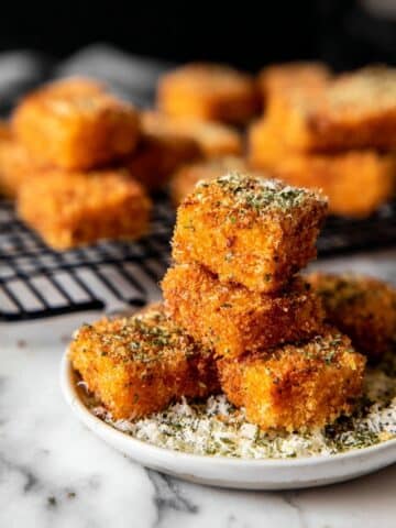 Crispy Cheesy Sweet Potato Bites Recipe