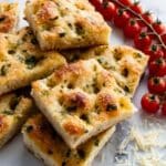 Garlic Rosemary Herb Focaccia Recipe