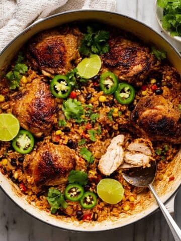One Pot Mexican Chicken and Rice Recipe
