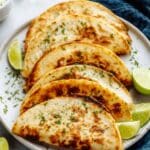Crispy Black Bean Tacos with Cilantro Lime Sauce Recipe
