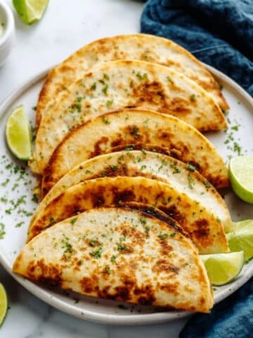 Crispy Black Bean Tacos with Cilantro Lime Sauce Recipe