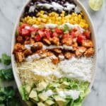 Chicken Burrito Bowls Recipe