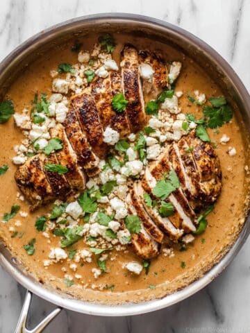 Creamy Salsa Chicken Skillet Recipe