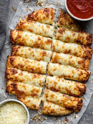 Cheesy Garlic Breadsticks Recipe