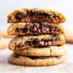 Brownie-Stuffed Chocolate Chip Cookies Recipe