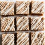 Cinnamon Roll Blondies Recipe