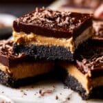 Chocolate Peanut Butter Fudge Bars Recipe