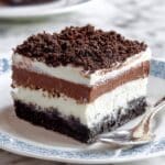 No Bake Chocolate Oreo Lasagna Recipe
