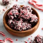 Chocolate Candy Cane Truffles Recipe