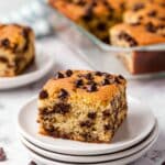 Chocolate Chip Banana Bars Recipe
