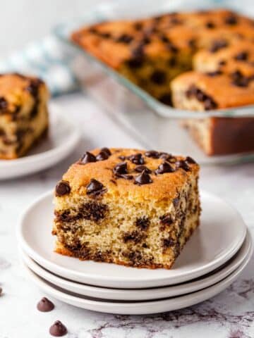 Chocolate Chip Banana Bars Recipe