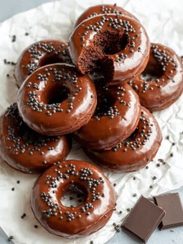 Baked Chocolate Donuts Recipe