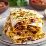 Cheesy Kidney Bean Quesadillas Recipe