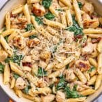 Creamy Tuscan Chicken Pasta Recipe